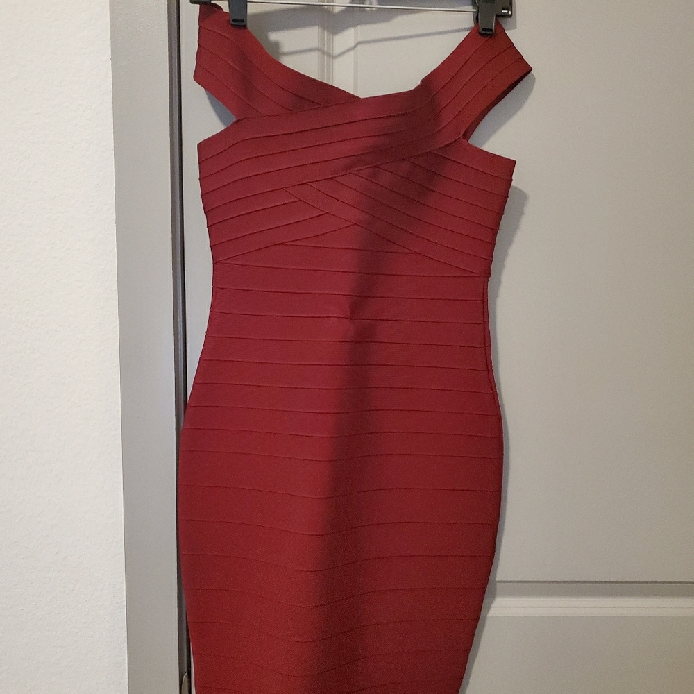 Off the shoulder dress
